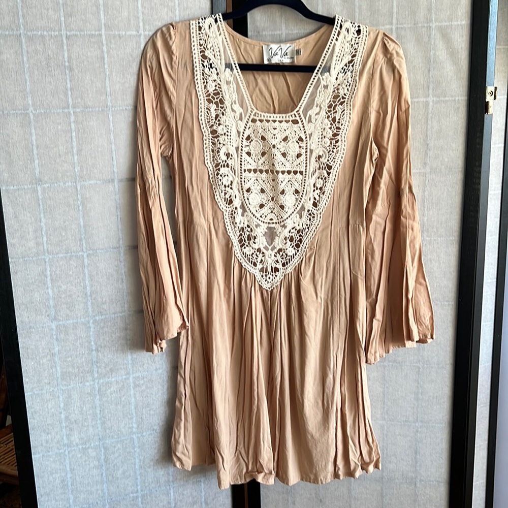 VaVa embroidered dress size M